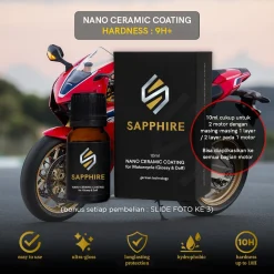 Sapphire Motorcycle Coating