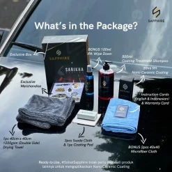 Alternative view of Sapphire x Sarikha Kartika Ammunition Box | 9H Nano Ceramic Coating